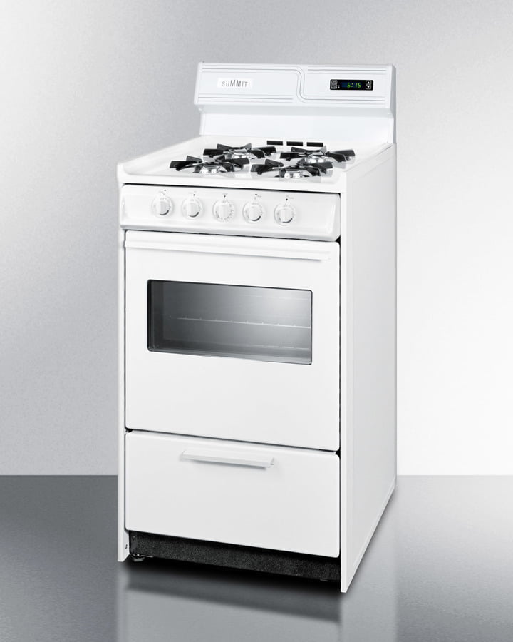 Summit WNM1307KW 20" Wide Gas Range