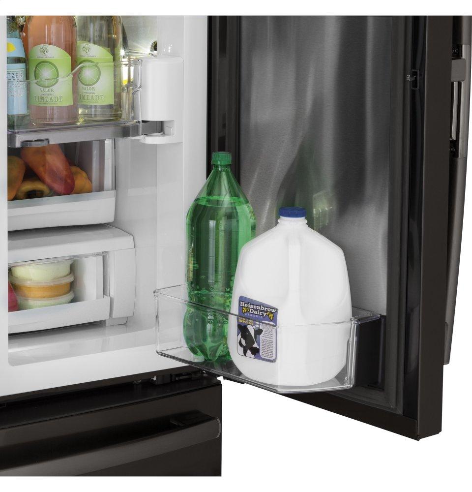 Ge Appliances PFD28KBLTS Ge Profile&#8482; Series 27.7 Cu. Ft. French-Door Refrigerator With Door In Door And Hands-Free Autofill