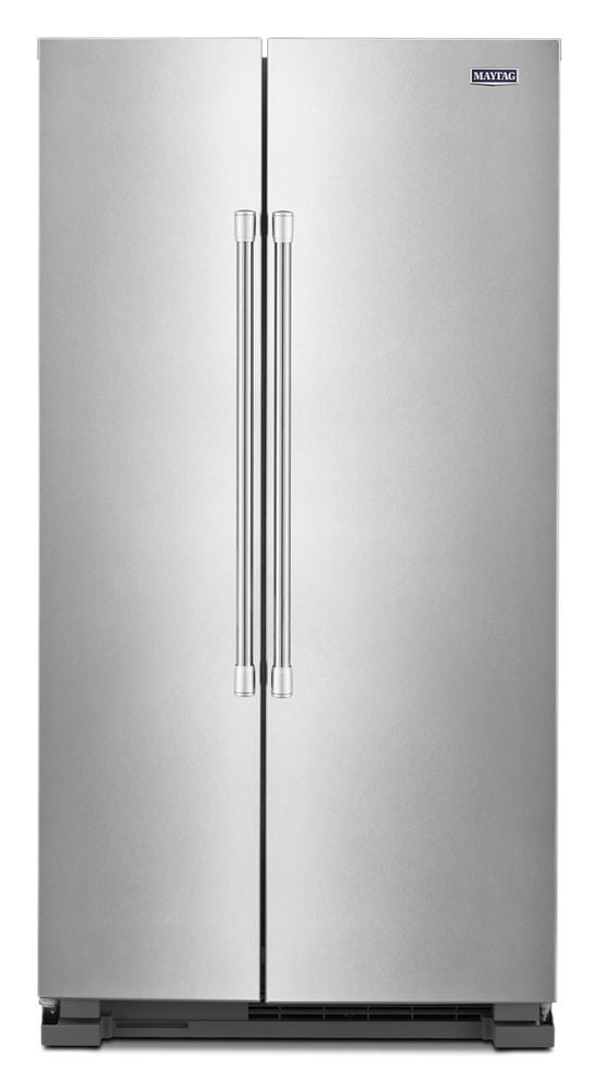 Maytag MSS25N4MKZ 36-Inch Wide Side-By-Side Refrigerator - 25 Cu. Ft.