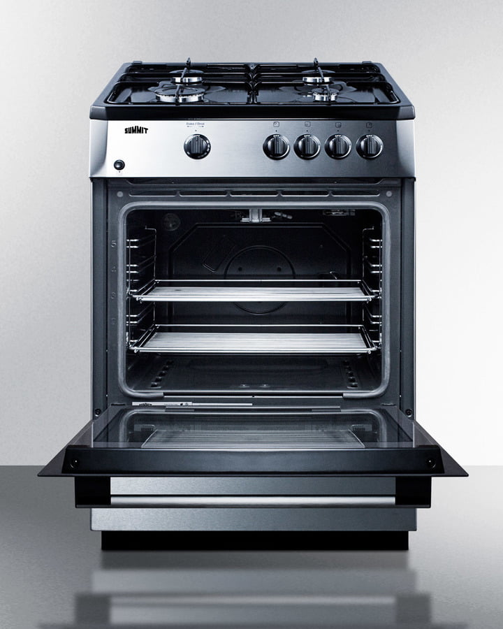 Summit PRO24G 24" Wide Gas Range