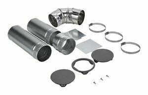 Amana W10858320 Dryer 4-Way Side Vent Kit - Gray