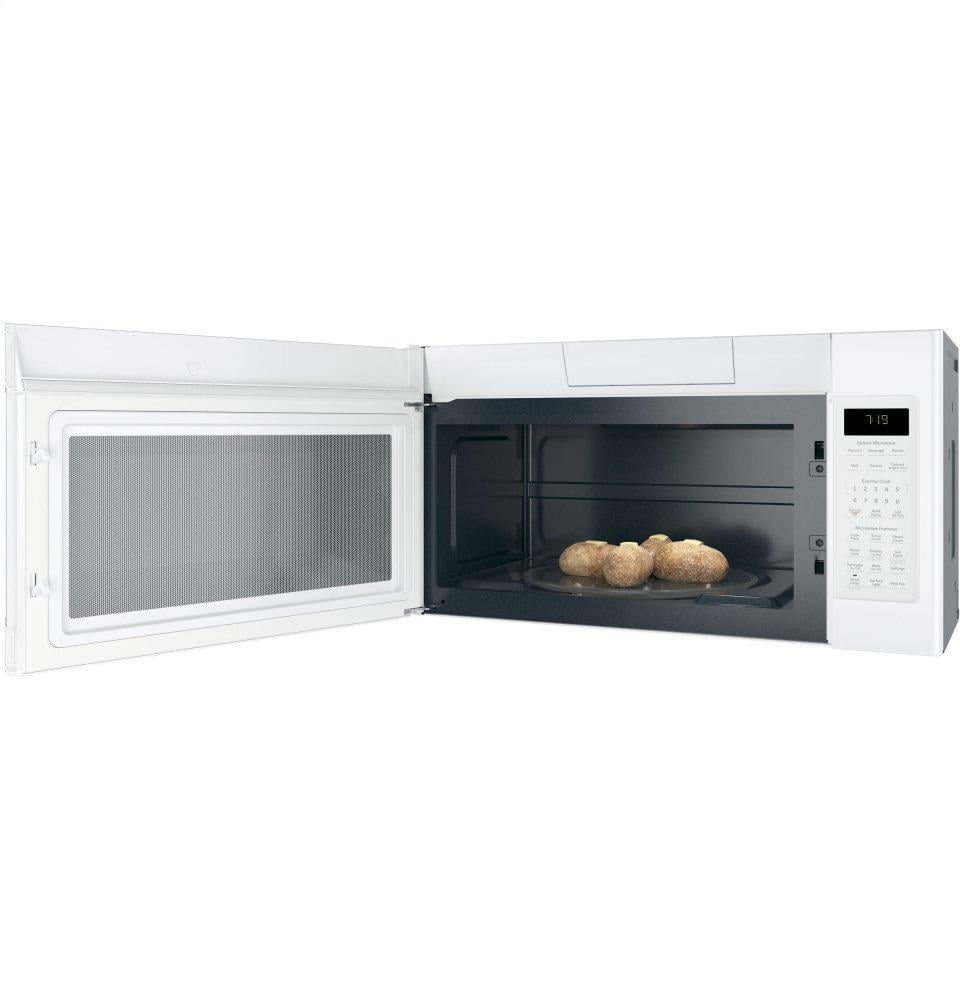 Ge Appliances JNM7196DKWW Ge® 1.9 Cu. Ft. Over-The-Range Sensor Microwave Oven With Recirculating Venting