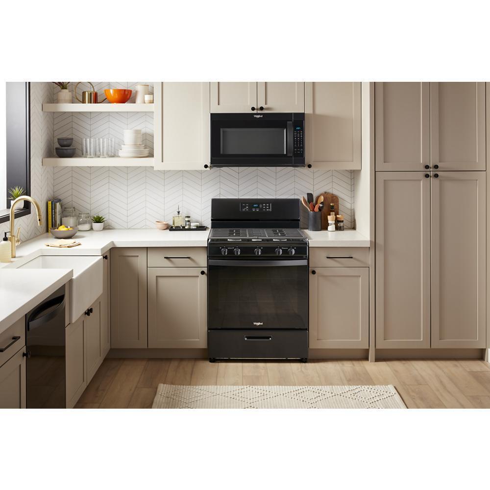 Whirlpool WFG505M0MB 5.1 Cu. Ft. Freestanding Gas Range With Edge To Edge Cooktop