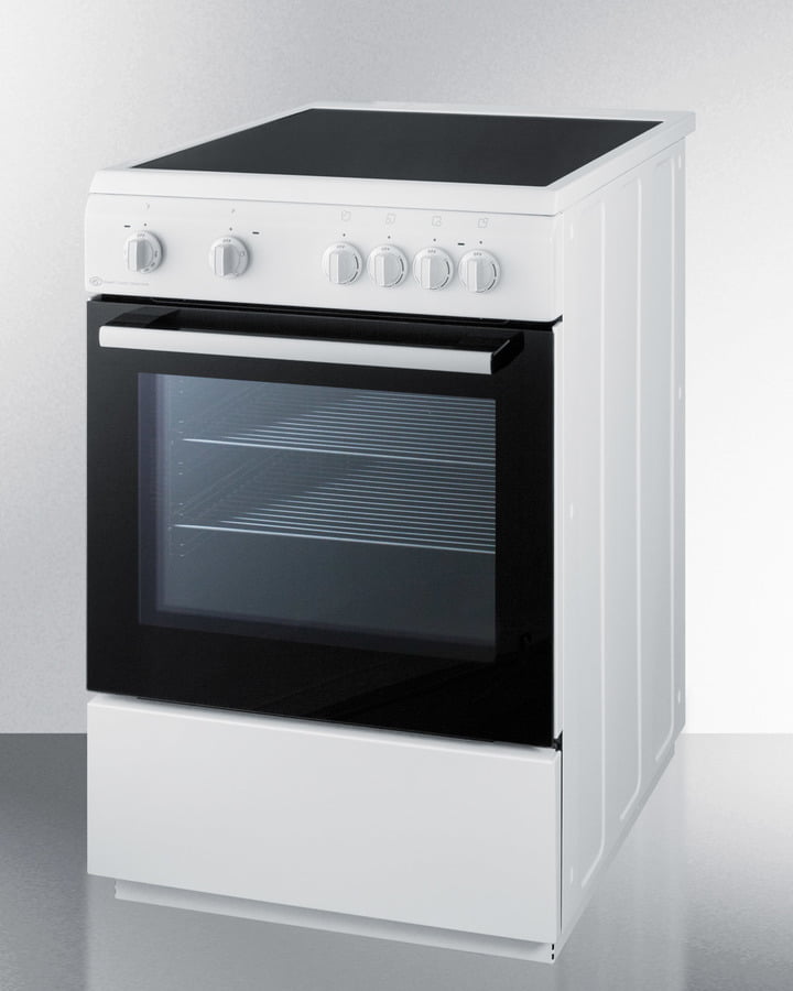 Summit CLRE24WH 24" Wide Smooth Top Electric Range