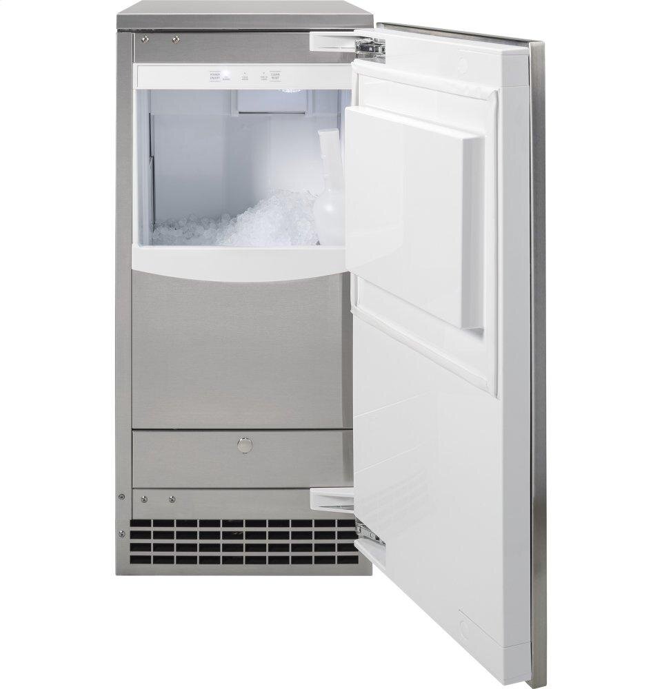 Ge Appliances UNC15NJII Ice Maker 15-Inch - Nugget Ice