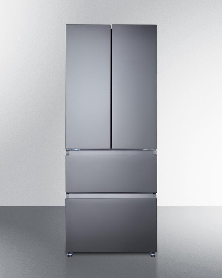 Summit FDRD152PL 27.5" Wide French Door Refrigerator-Freezer