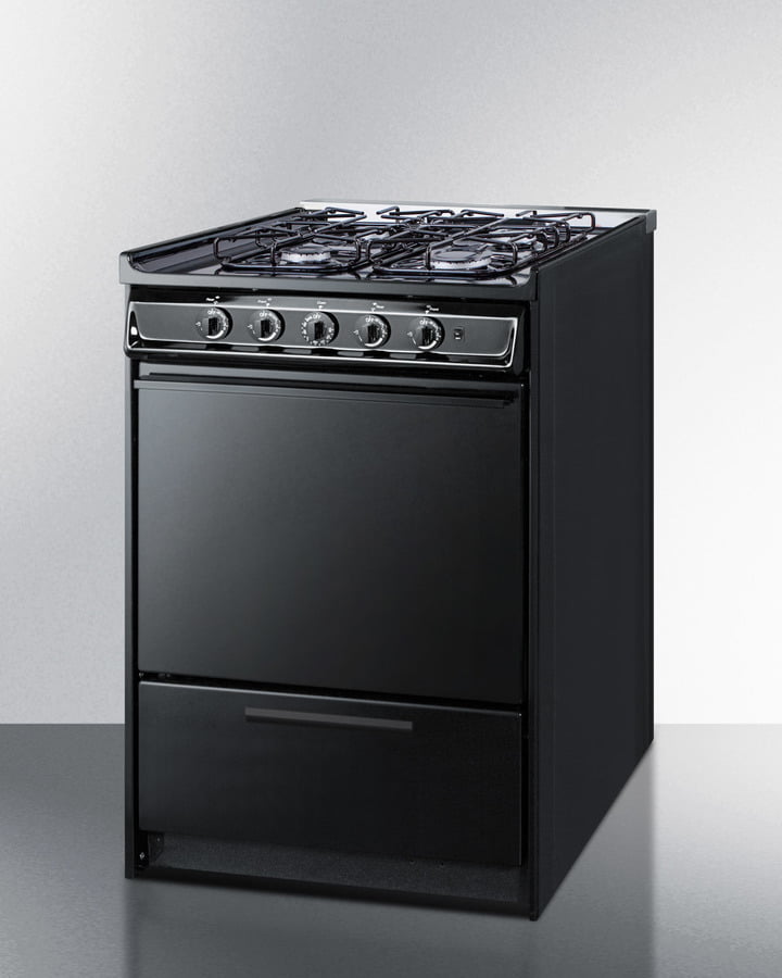 Summit TTM6107CRS 24" Wide Gas Range