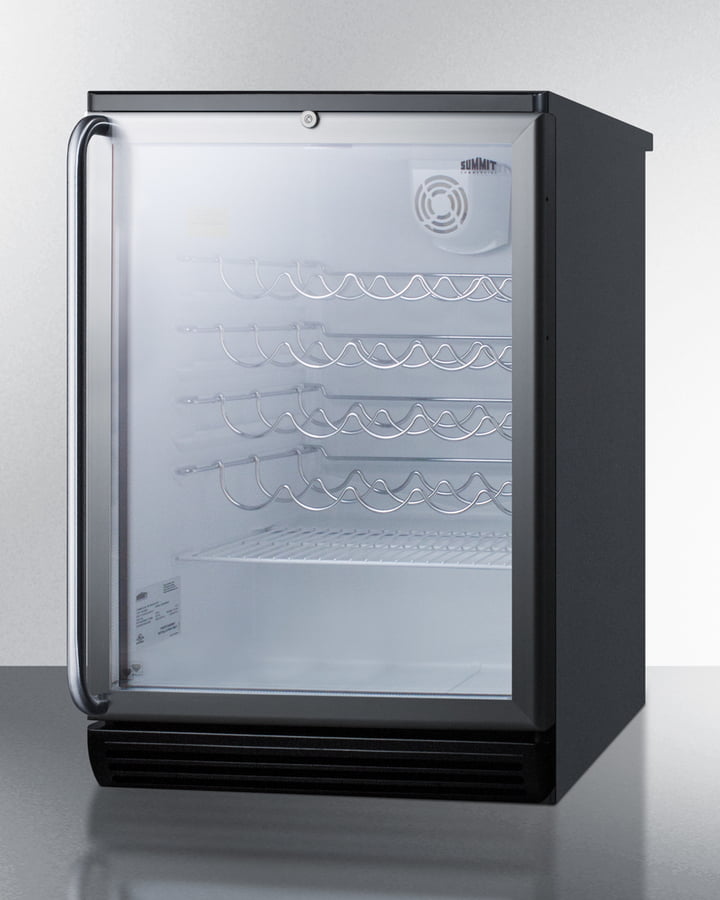 Summit SWC6GBLBISH 24" Wide Built-In Wine Cellar