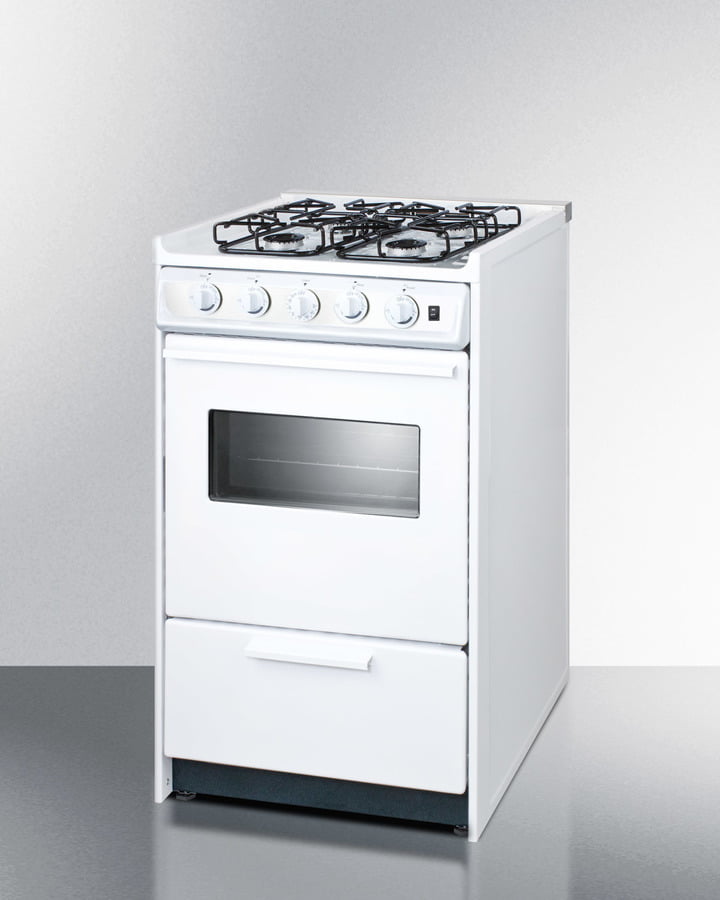 Summit WTM1107RSW 20" Wide Gas Range