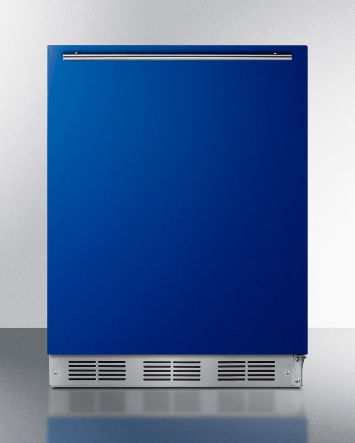 Summit BAR631BKBADA 24" Wide All-Refrigerator, Ada Compliant