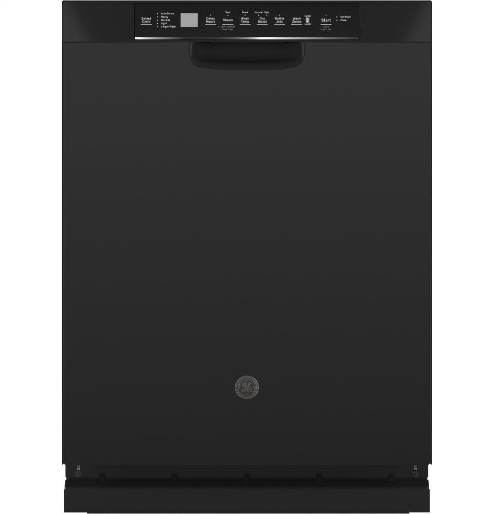 Ge Appliances GDF645SGNBB Ge® Front Control With Stainless Steel Interior Dishwasher With Sanitize Cycle & Dry Boost