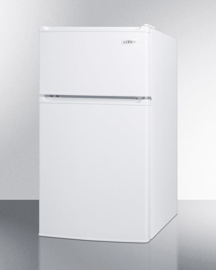 Summit CP351WLL Compact Energy Star Listed Two-Door Refrigerator-Freezer With Two Side Locks And Cycle Defrost Operation