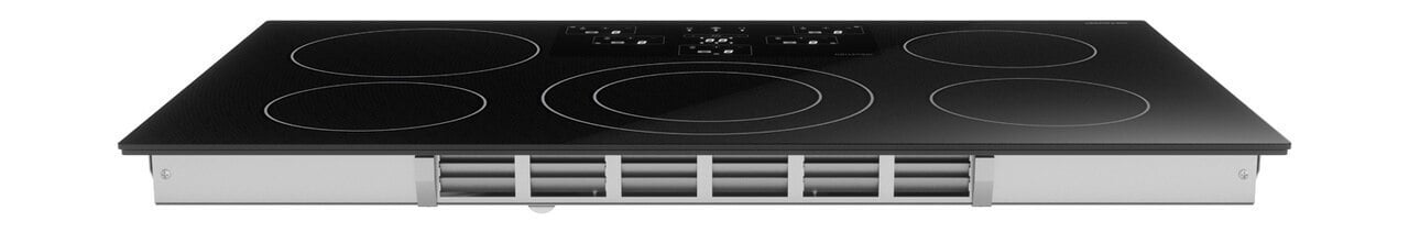 Sharp SDH3652DB 36 In. Width Induction Cooktop, European Black Mirror Finish Made With Premium Schott® Glass