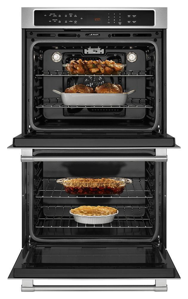 Maytag MEW9627FZ 27-Inch Wide Double Wall Oven With True Convection - 8.6 Cu. Ft.