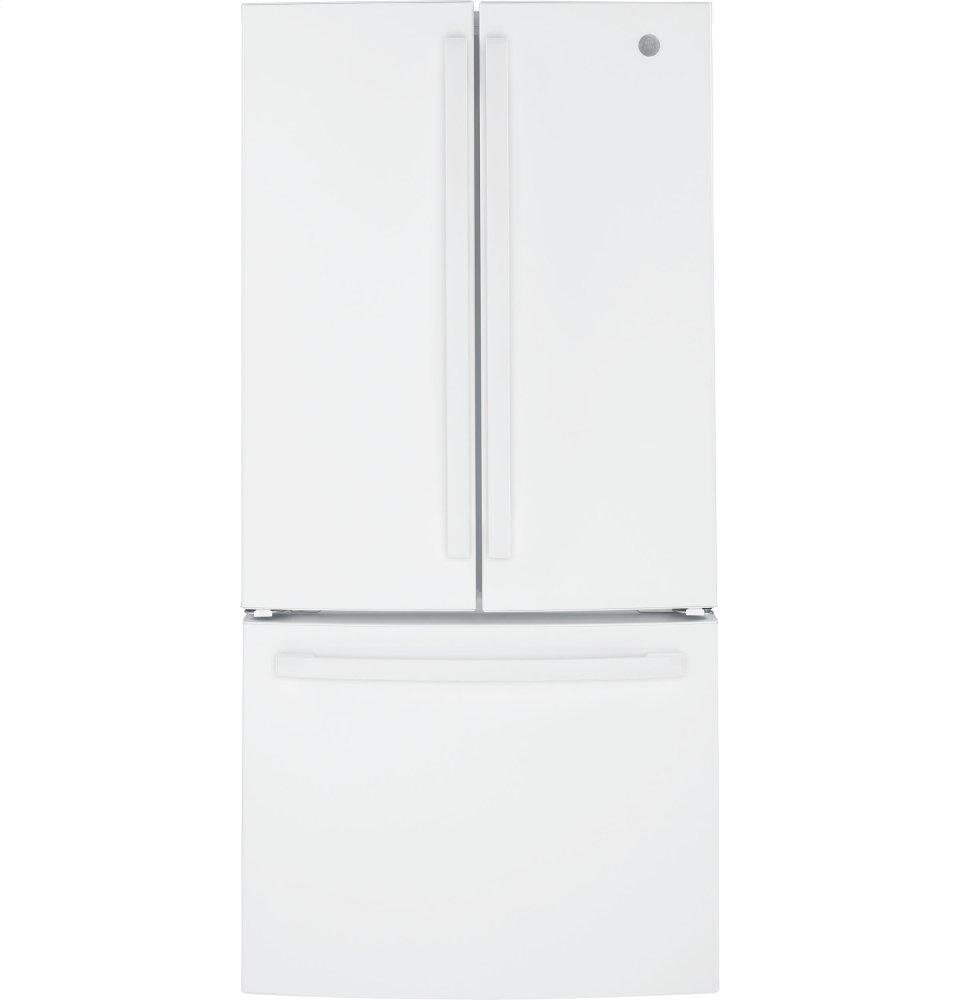 Ge Appliances GWE19JGLWW Ge® Energy Star® 18.6 Cu. Ft. Counter-Depth French-Door Refrigerator