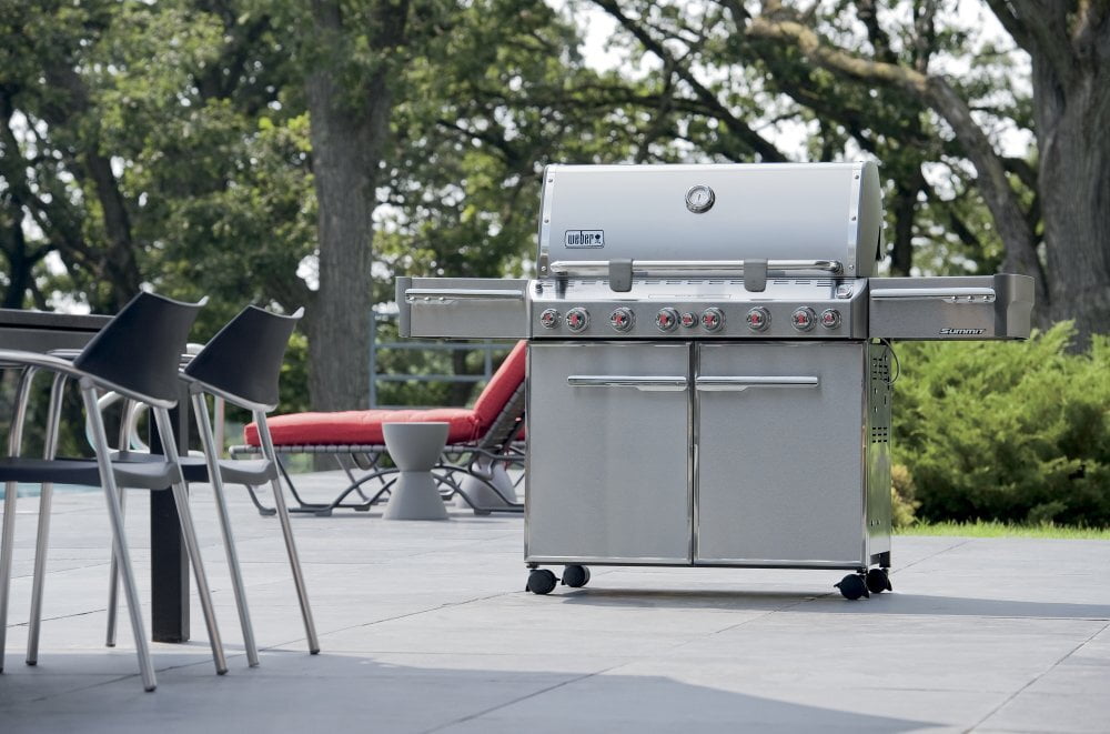 Weber 7370001 Summit® S-670&#8482; Lp Gas Grill - Stainless Steel