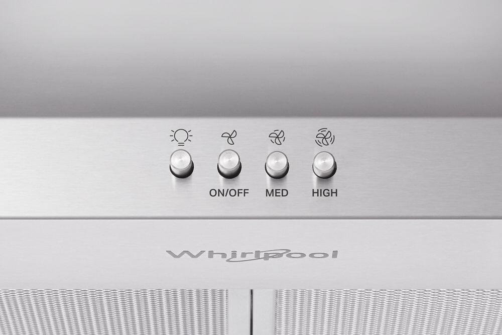 Whirlpool WVW73UC0LS Energy Star® Certified 30" Chimney Wall Mount Range Hood