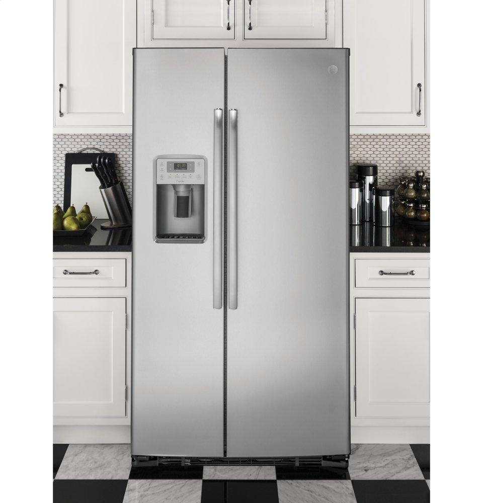 Ge Appliances PZS22MSKSS Ge Profile&#8482; Series 21.9 Cu. Ft. Counter-Depth Side-By-Side Refrigerator