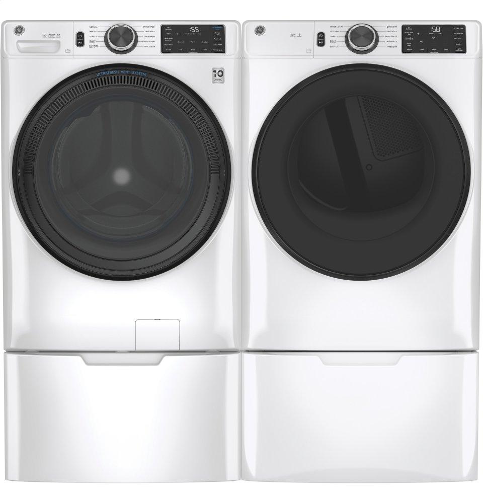 Ge Appliances GFD55ESSNWW Ge® 7.8 Cu. Ft. Capacity Smart Front Load Electric Dryer With Sanitize Cycle