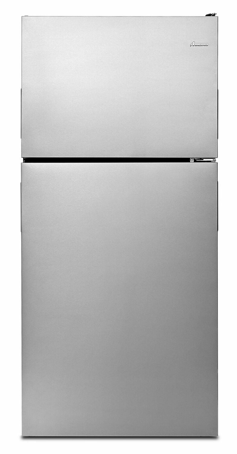 Amana ART318FFDS 30-Inch Amana® Top-Freezer Refrigerator With Glass Shelves - Stainless Steel