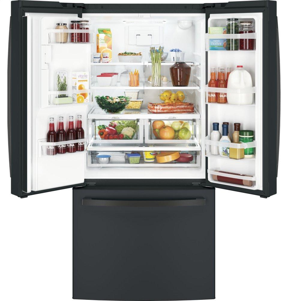 Ge Appliances GYE18JEMDS Ge® Energy Star® 17.5 Cu. Ft. Counter-Depth French-Door Refrigerator