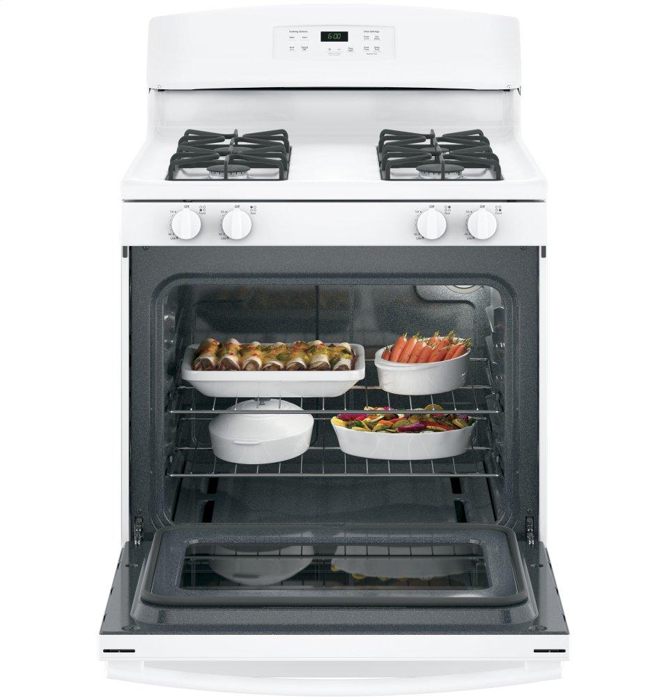 Ge Appliances JGBS60DEKWW Ge® 30" Free-Standing Gas Range