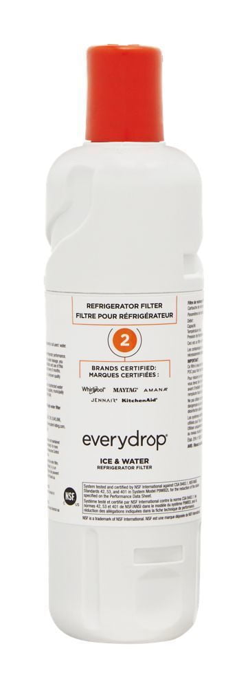 Replace Refrigerator Water Filter For everydrop by whirpool filter 2,  EDR2RXD1