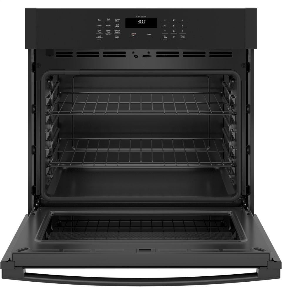 Ge Appliances JTS3000DNBB Ge® 30" Smart Built-In Self-Clean Single Wall Oven With Never-Scrub Racks