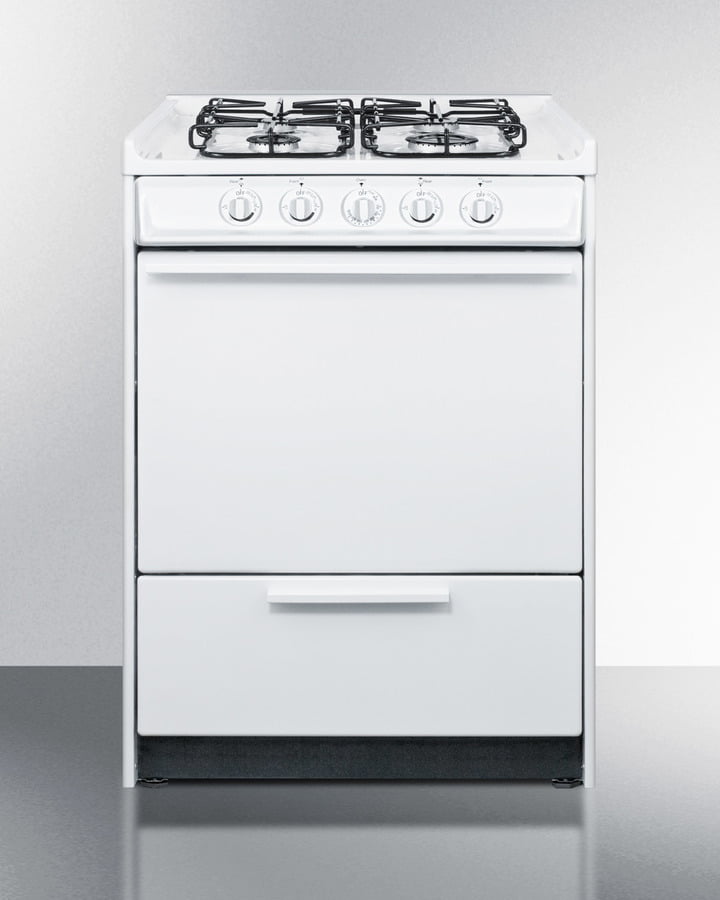 Summit WTM6107RS 24" Wide Gas Range