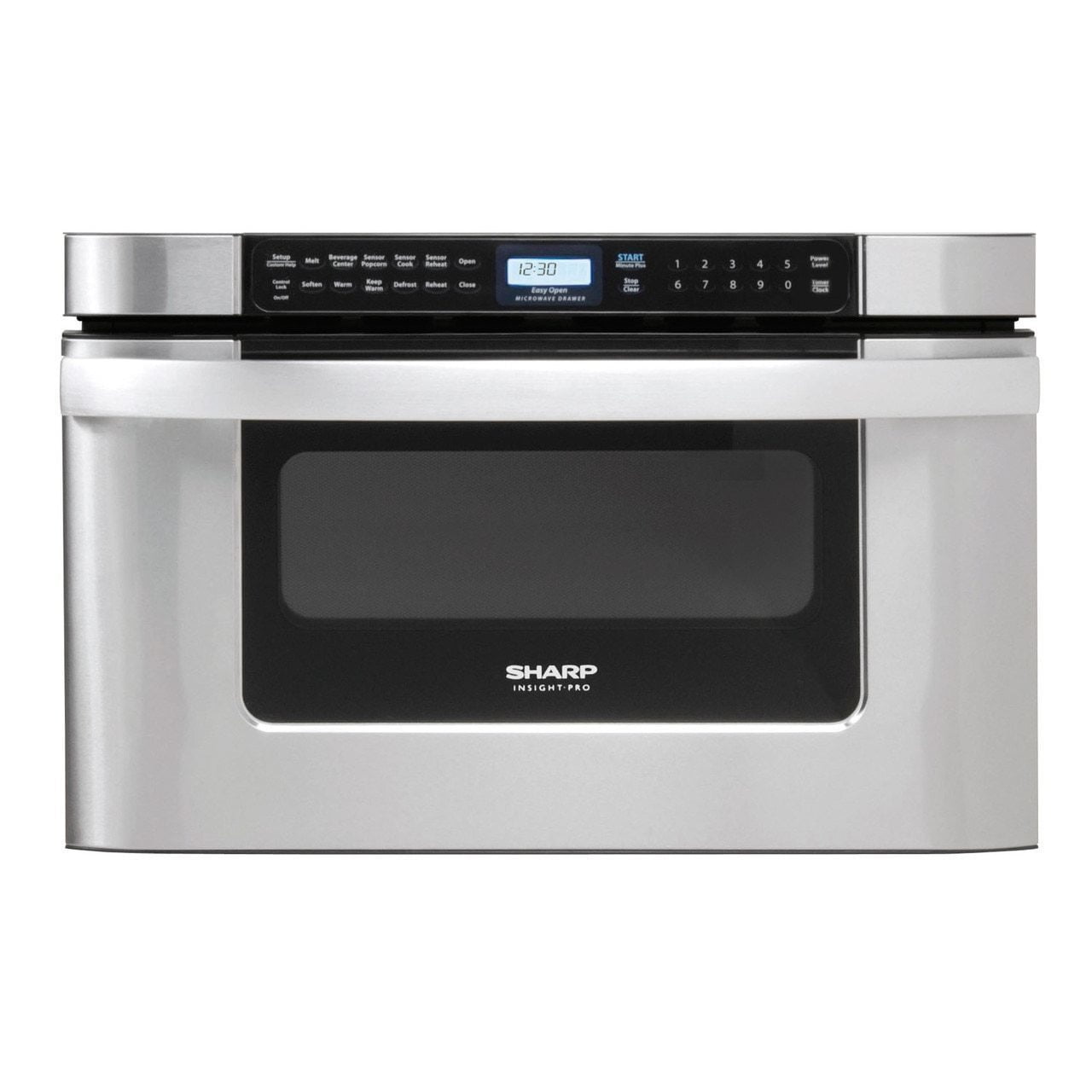 Sharp KB6524PSY 24 In. 1.2 Cu. Ft. 950W Sharp Easy Open Stainless Steel Microwave Drawer