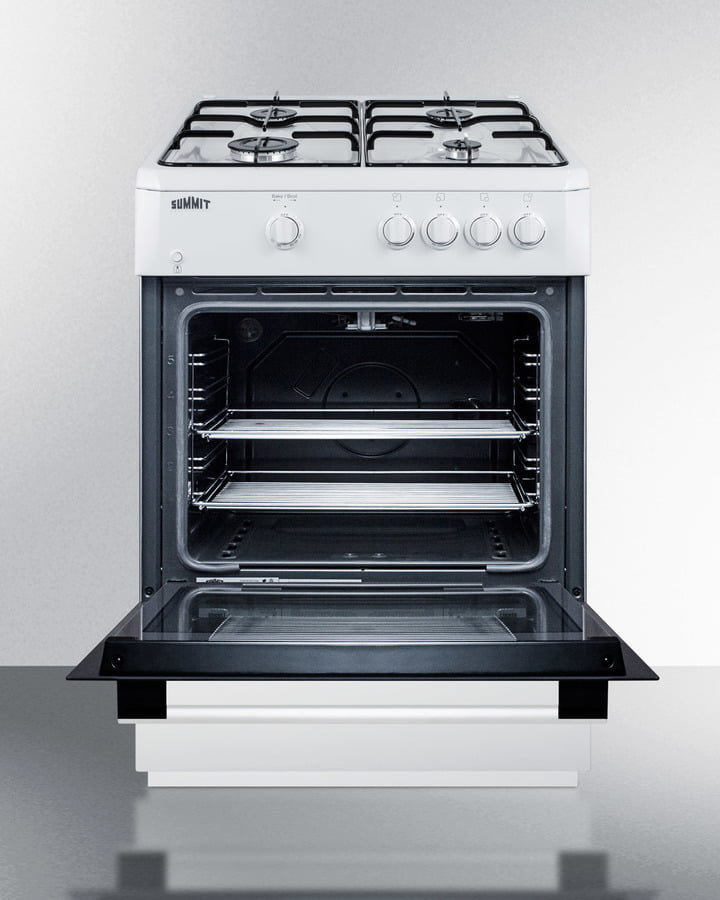 Summit PRO241G 24" Wide Gas Range