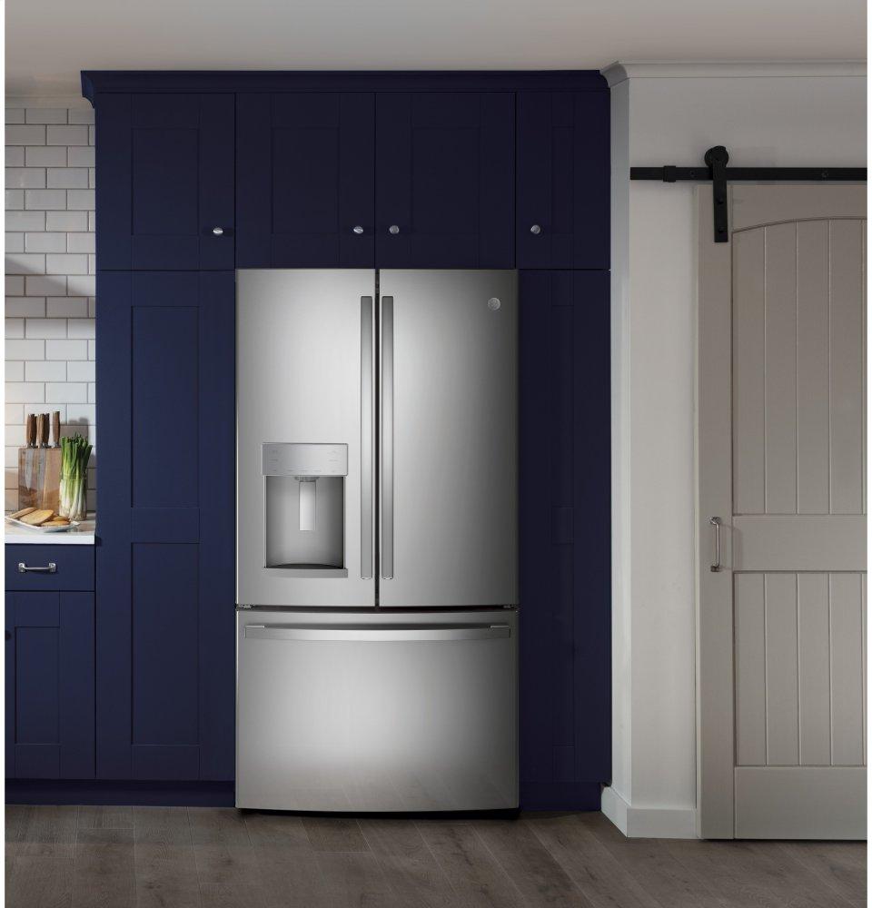 Ge Appliances GFE28GYNFS Ge® Energy Star® 27.7 Cu. Ft. Fingerprint Resistant French-Door Refrigerator