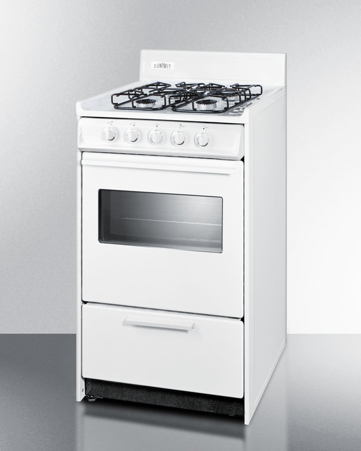 Summit WTM1107SW 20" Wide Gas Range