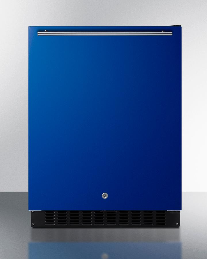 Summit ASDS2413B 24" Wide Built-In All-Refrigerator, Ada Compliant