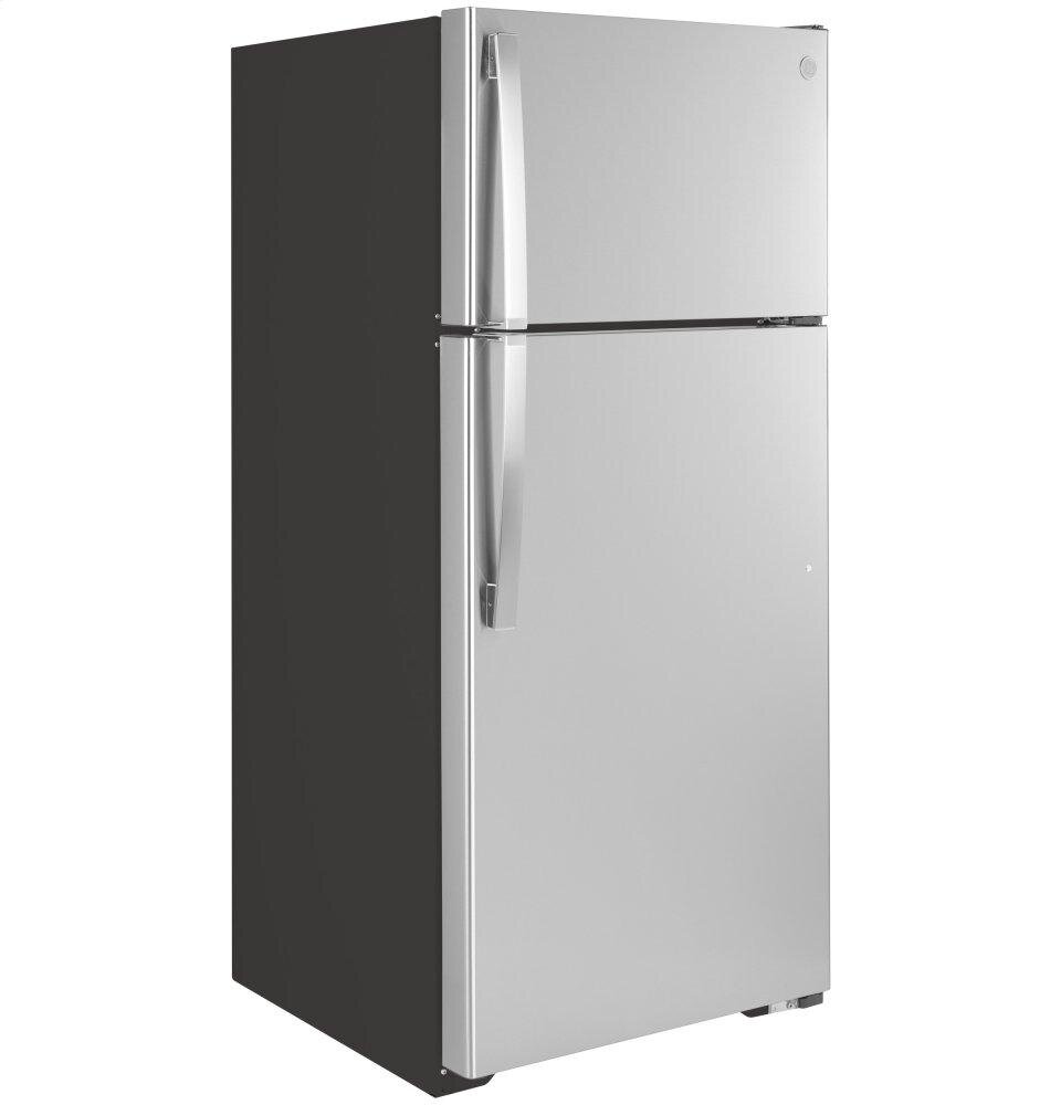 Ge Appliances GIE17GSNRSS Ge® Energy Star® 16.6 Cu. Ft. Top-Freezer Refrigerator