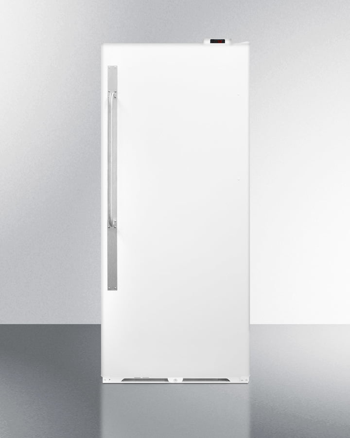 Summit SCUF20NC Commercially Approved Large Capacity Upright All-Freezer With Frost-Free Operation, Digital Thermostat, And Lock