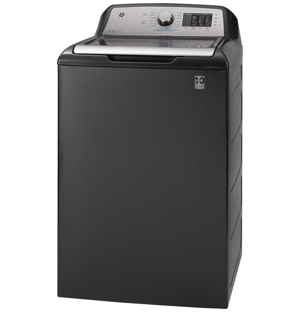 Ge Appliances GTW725BPNDG Ge® 4.6 Cu. Ft. Capacity Washer With Sanitize W/Oxi And Flexdispense&#8482;