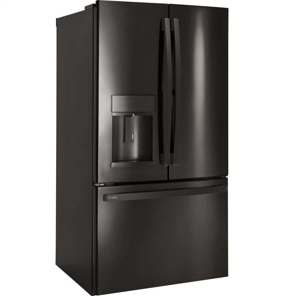 Ge Appliances PFD28KBLTS Ge Profile&#8482; Series 27.7 Cu. Ft. French-Door Refrigerator With Door In Door And Hands-Free Autofill