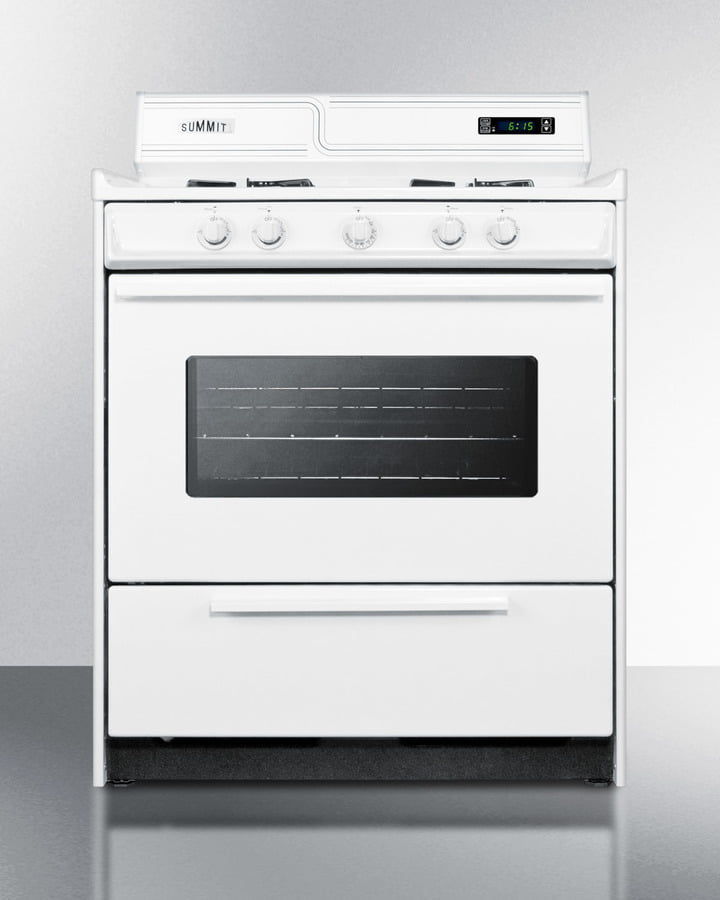 Summit WNM2307KW 30" Wide Gas Range