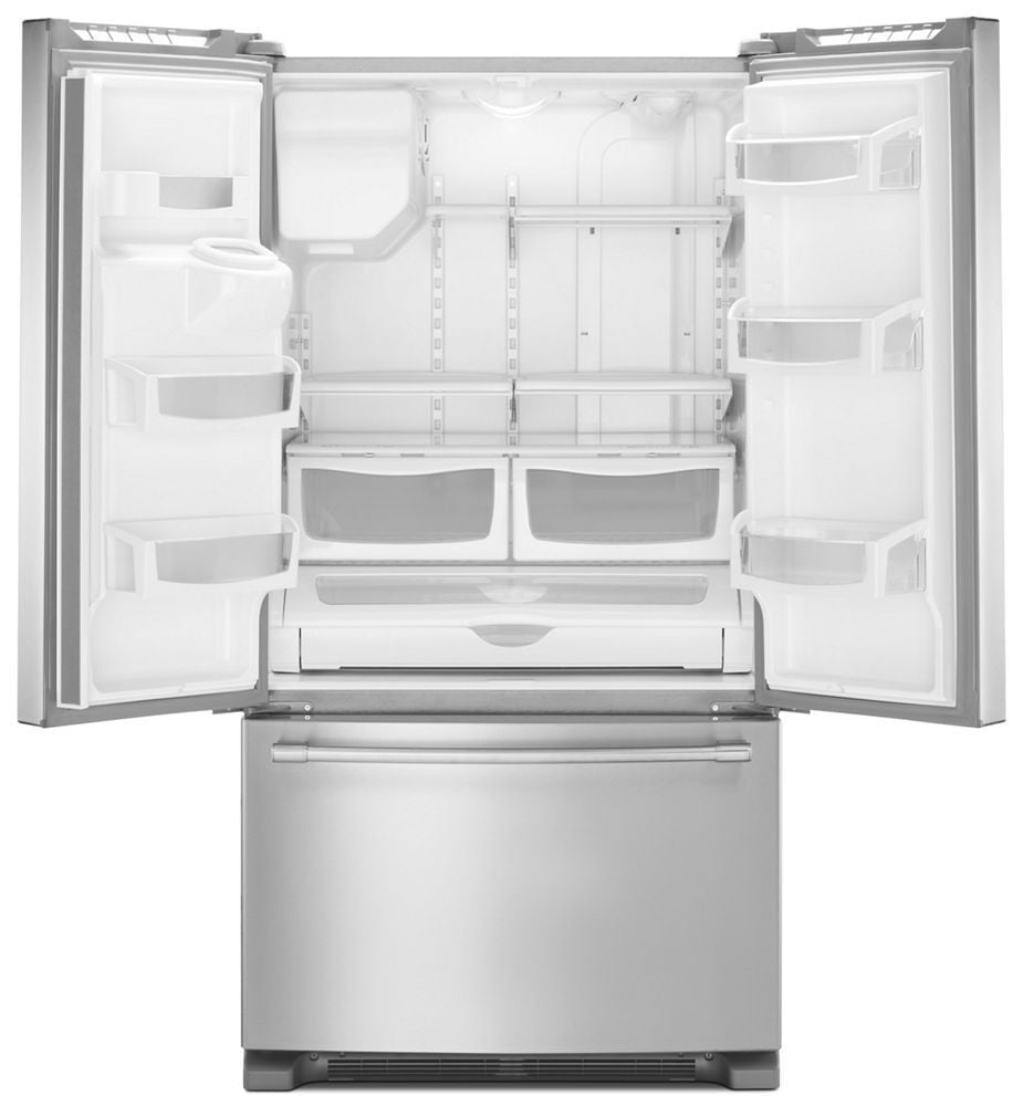 Maytag MFI2570FEZ 36- Inch Wide French Door Refrigerator With Powercold® Feature - 25 Cu. Ft.