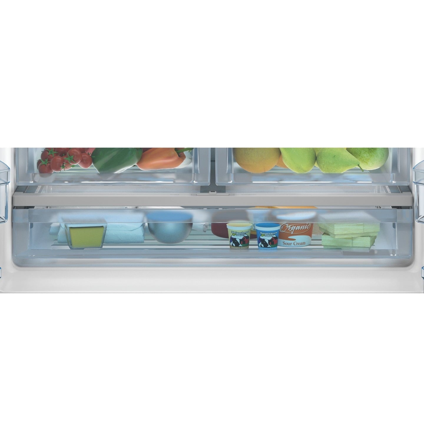 Haier QNE27JBMTS Energy Star® 27.0 Cu. Ft. French-Door Refrigerator