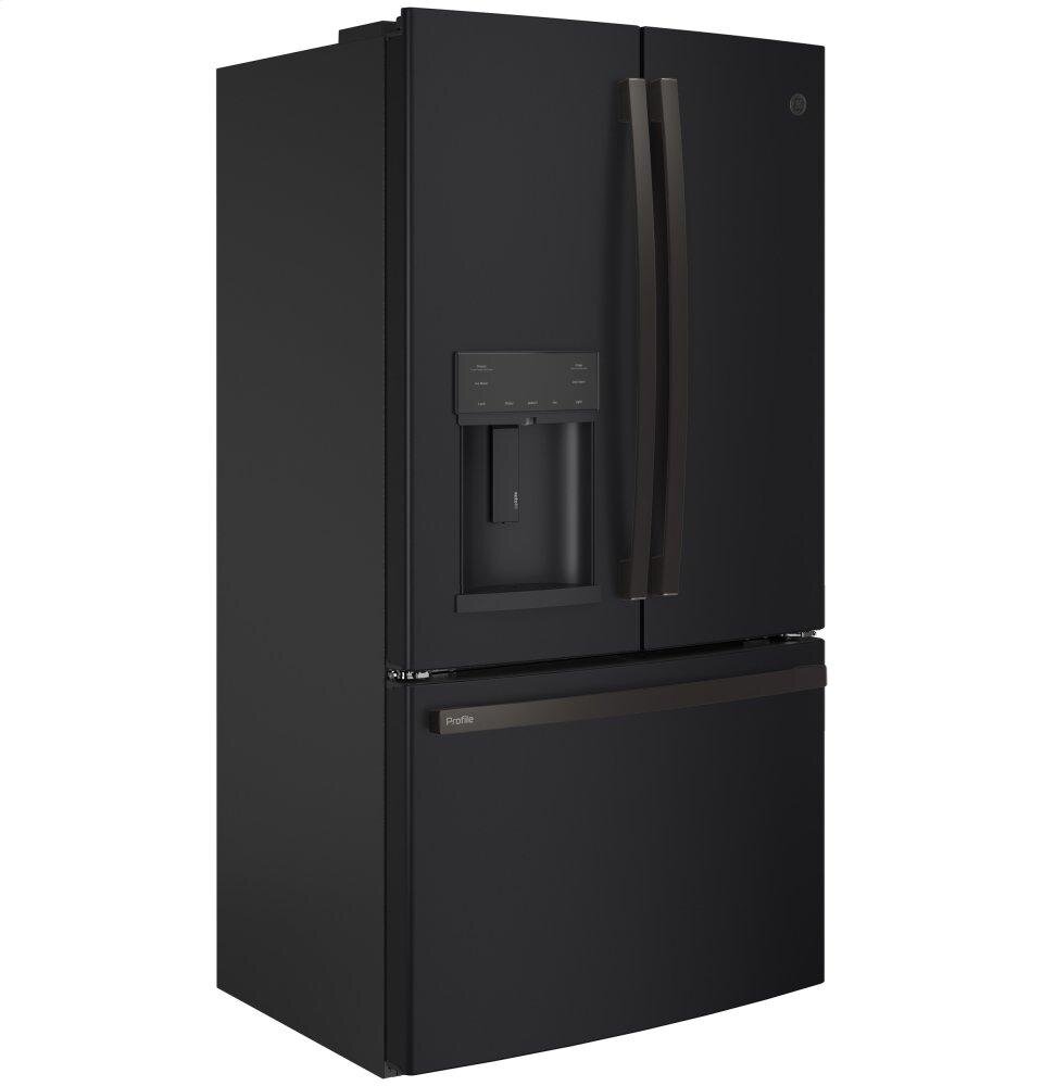 Ge Appliances PYE22KELDS Ge Profile&#8482; Series Energy Star® 22.1 Cu. Ft. Counter-Depth French-Door Refrigerator With Hands-Free Autofill