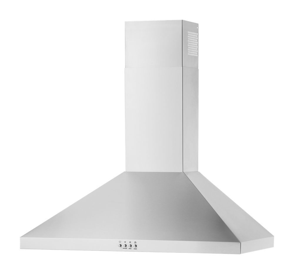 Whirlpool WVW73UC0LS Energy Star® Certified 30" Chimney Wall Mount Range Hood