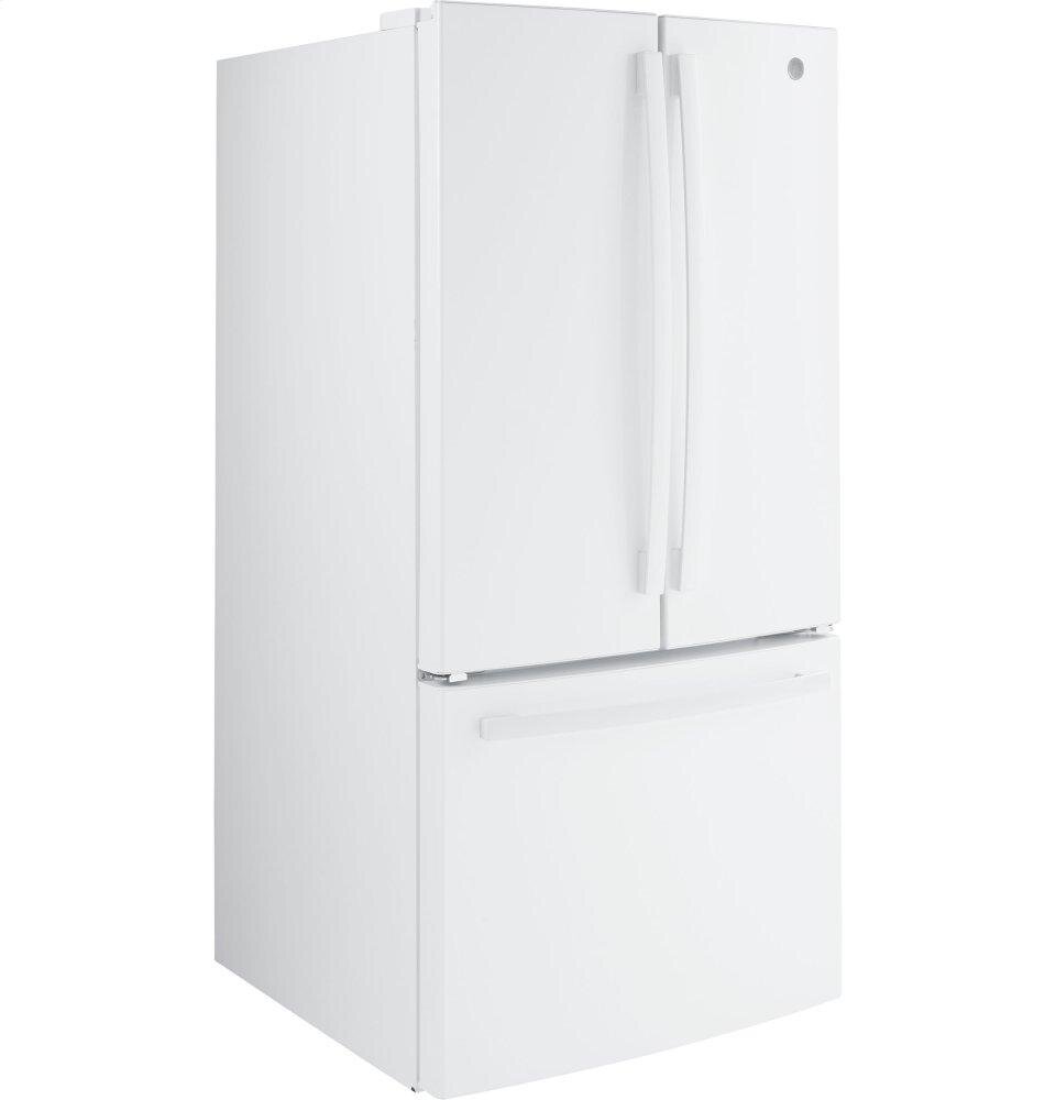 Ge Appliances GWE19JGLWW Ge® Energy Star® 18.6 Cu. Ft. Counter-Depth French-Door Refrigerator