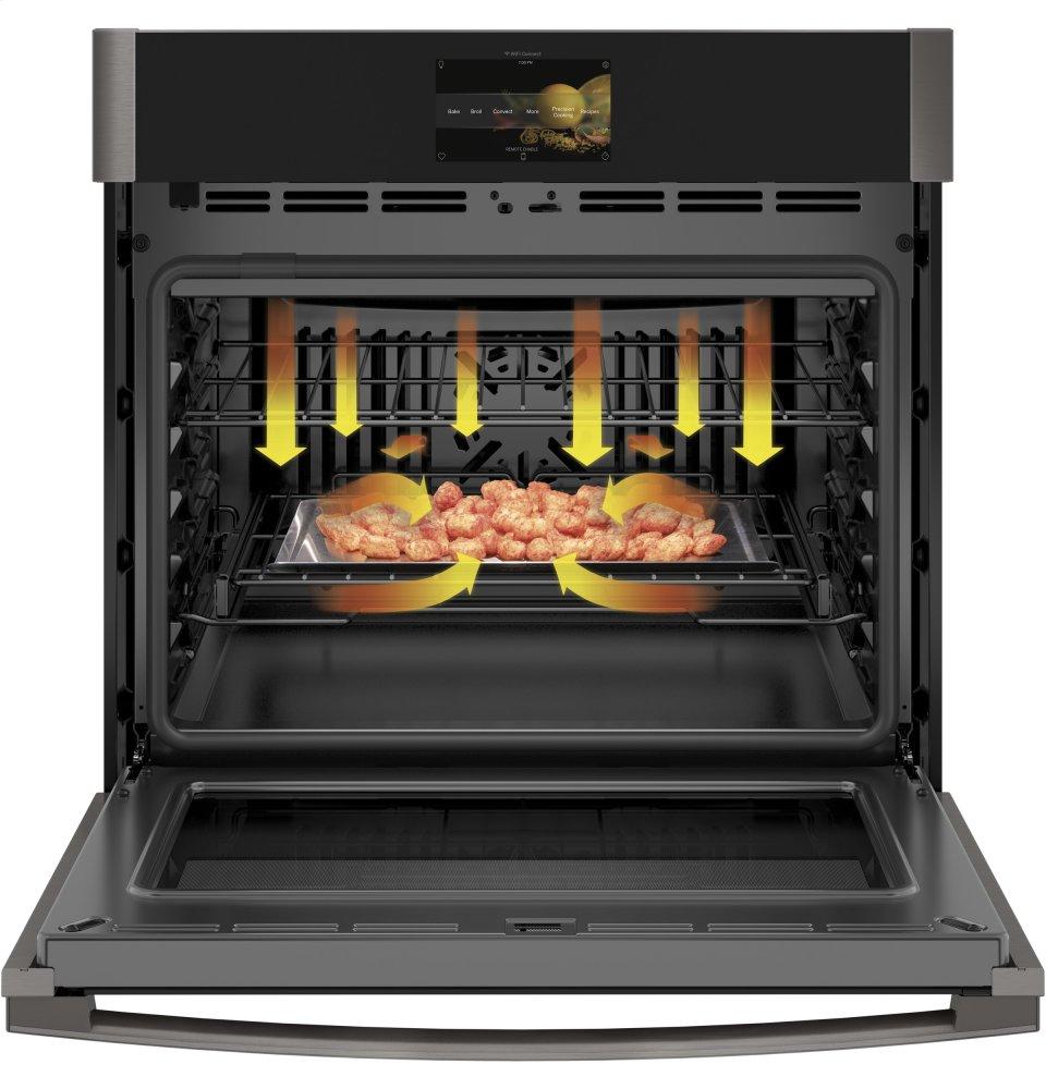 Ge Appliances PTS9000BNTS Ge Profile&#8482; 30" Smart Built-In Convection Single Wall Oven With In-Oven Camera And No Preheat Air Fry