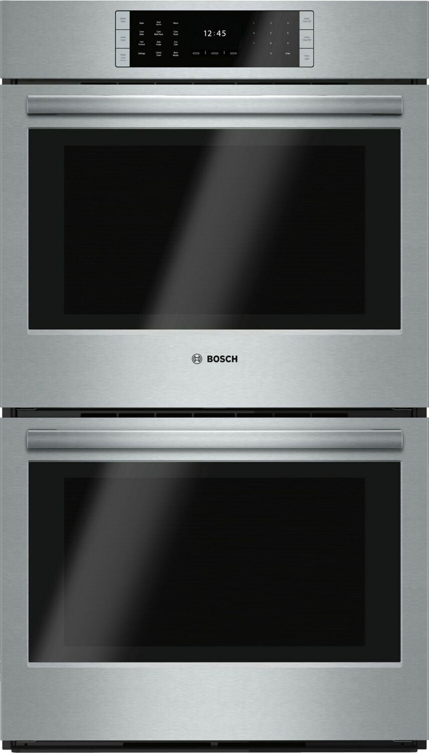 Bosch HBLP651UC Benchmark Series, 30", Double Wall Oven, Ss, Eu Conv./Eu Conv., Tft Touch Control