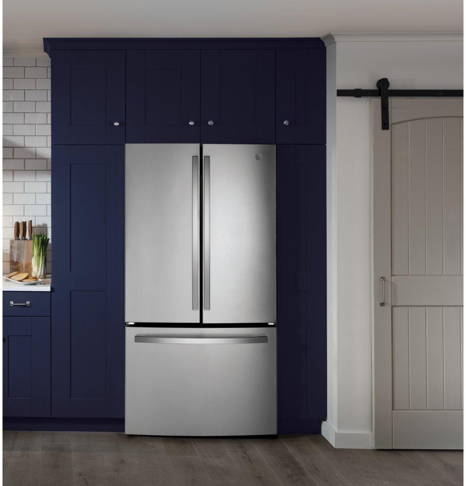 Ge Appliances GNE27EYMFS Ge® Energy Star® 27.0 Cu. Ft. Fingerprint Resistant French-Door Refrigerator