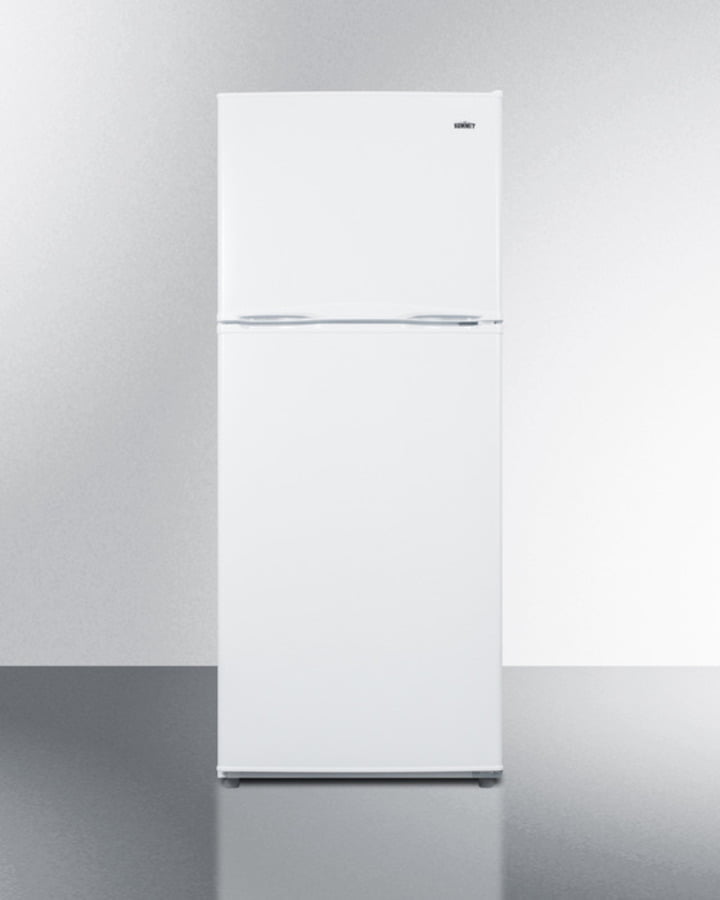 Summit FF1084WIM 24" Wide Top Mount Refrigerator-Freezer With Icemaker