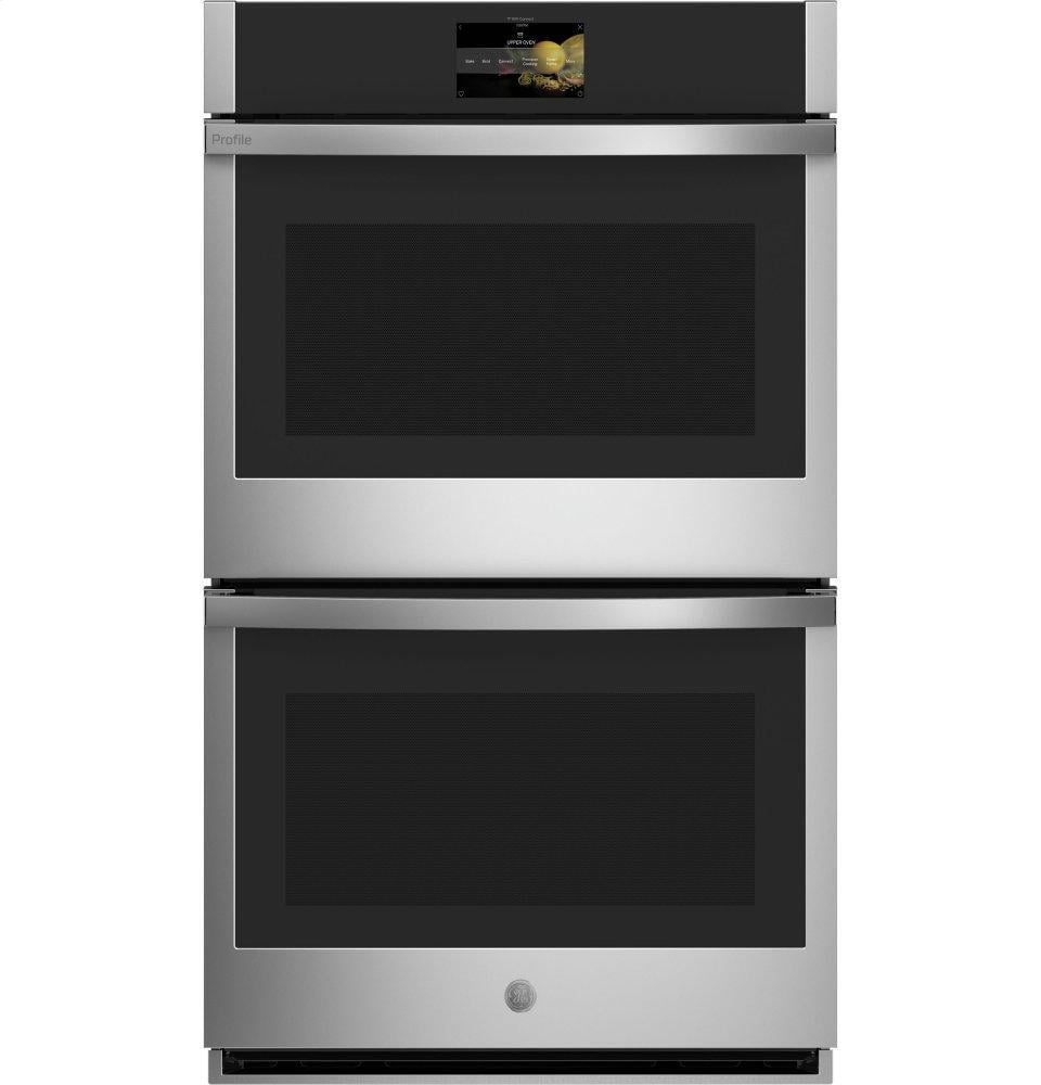 Ge Appliances PTD9000SNSS Ge Profile&#8482; 30" Smart Built-In Convection Double Wall Oven With In-Oven Camera And No Preheat Air Fry