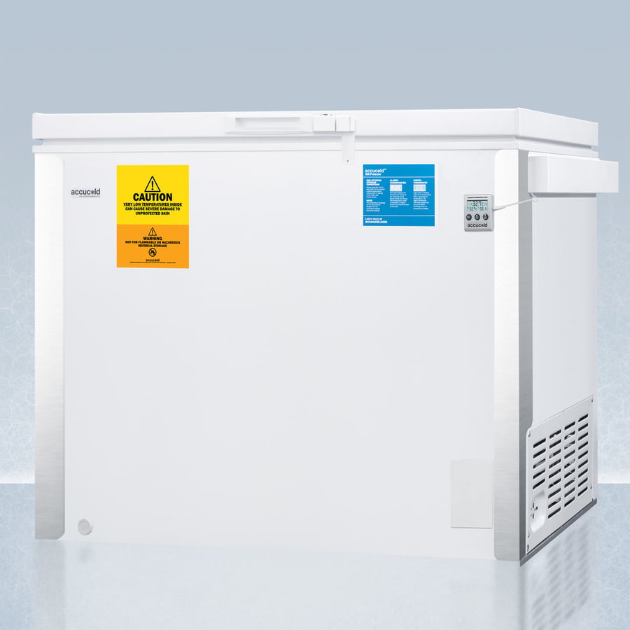 Summit VT85IB Laboratory Chest Freezer Capable Of -30 C (-22 F) Operation With Dual Blue Ice Banks